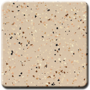Epoxy flooring Premium Santana on Tumbleweed garage floor coating color sample